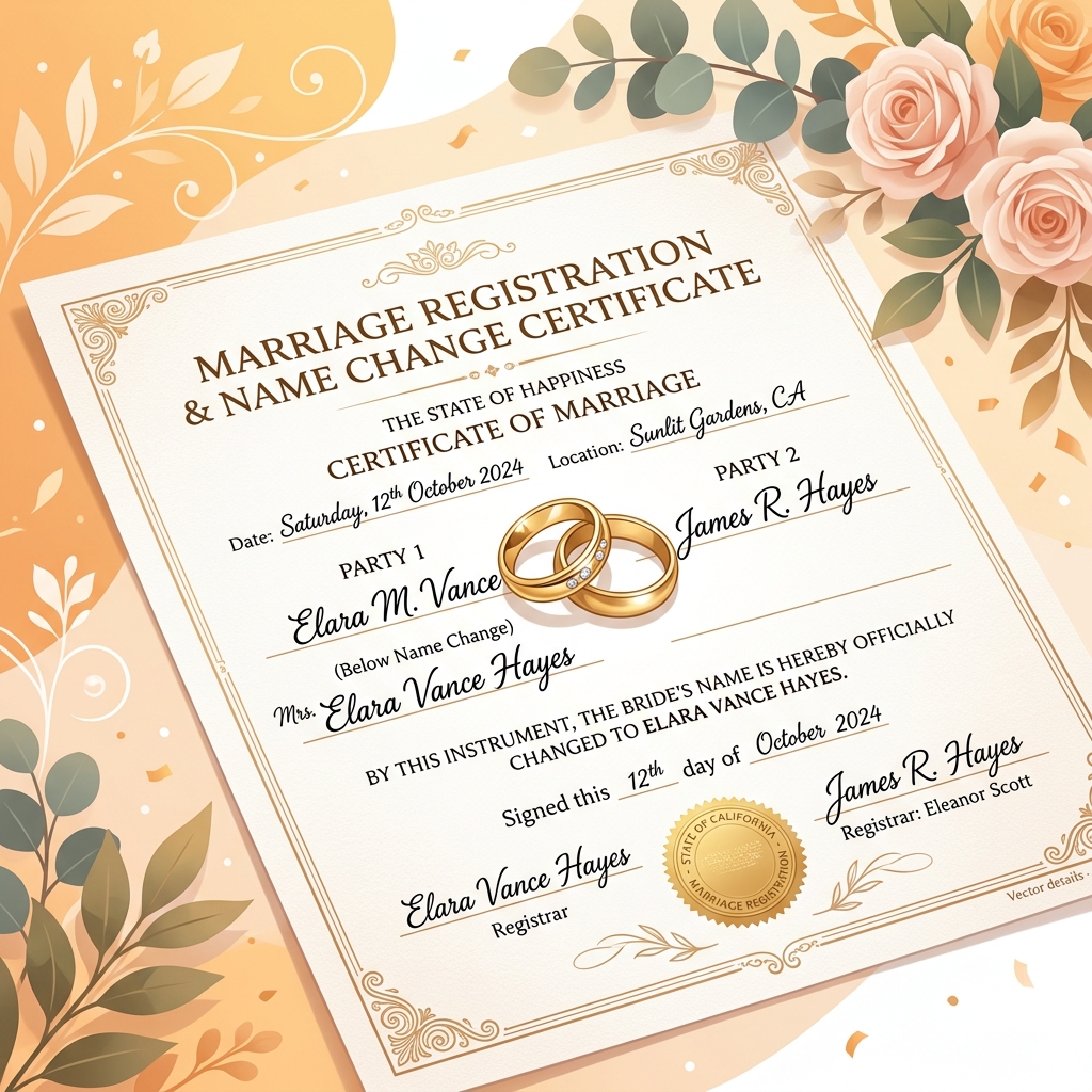 Surname Change After Marriage in India: A Legal Guide for Women